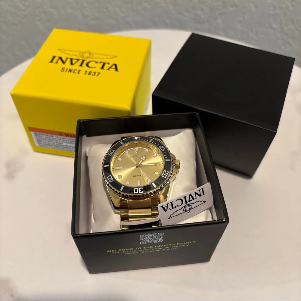 Invicta Gold Diver Men's Watch - 42mm, NWT